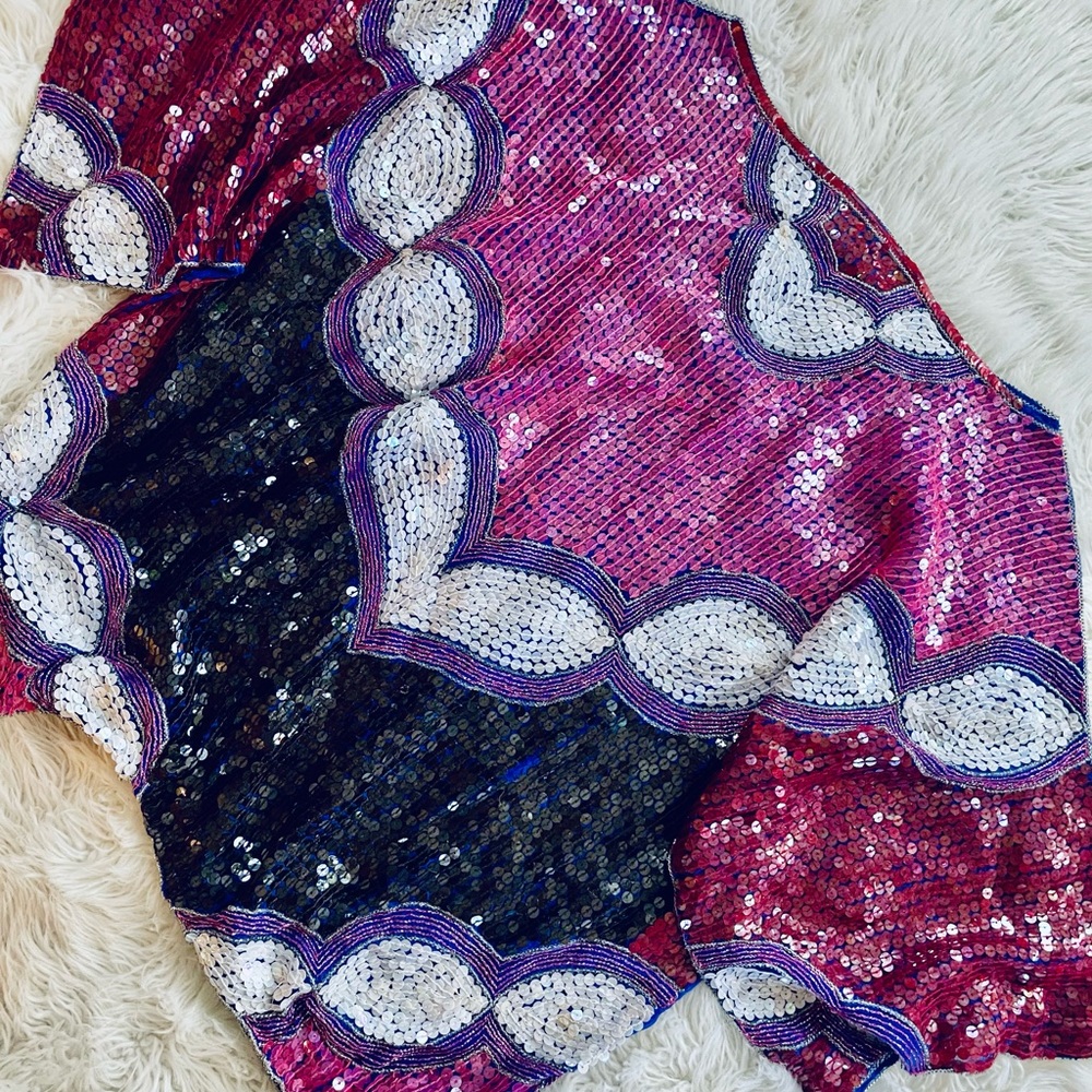 Stunning sequin top